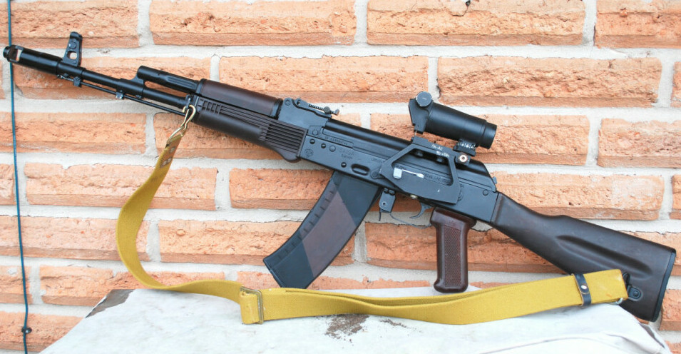 AK47 with a sling