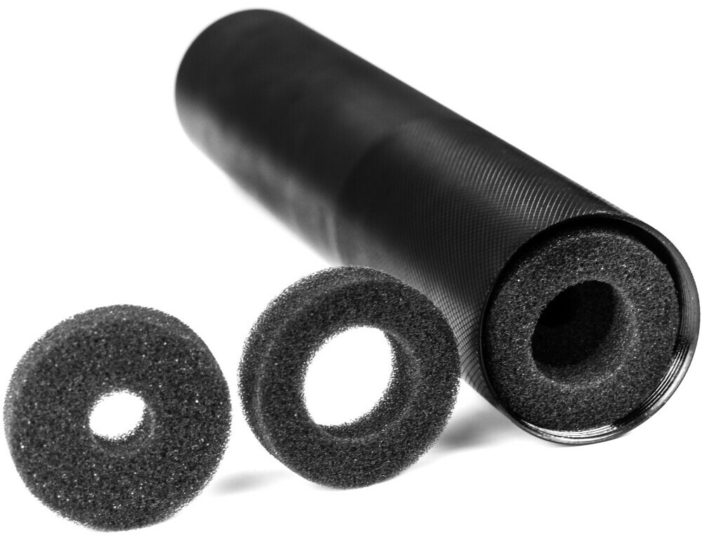 Example of foam filled suppressors