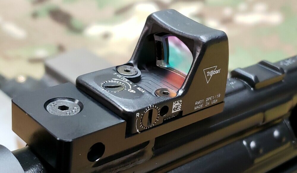 Sight on an Mp5