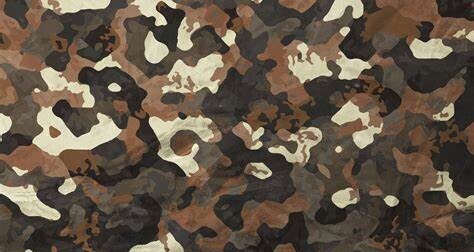 Brown camo pattern