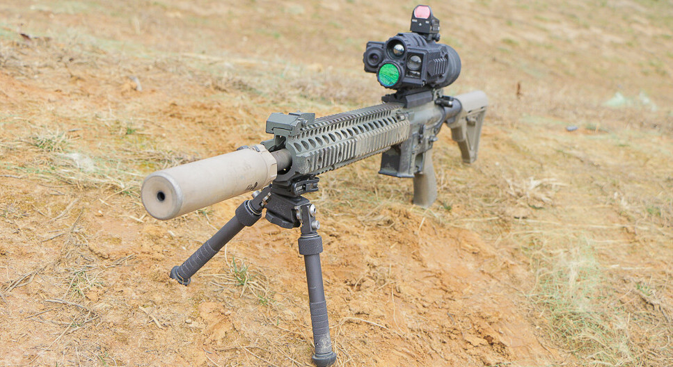 M4 with a thermal scope