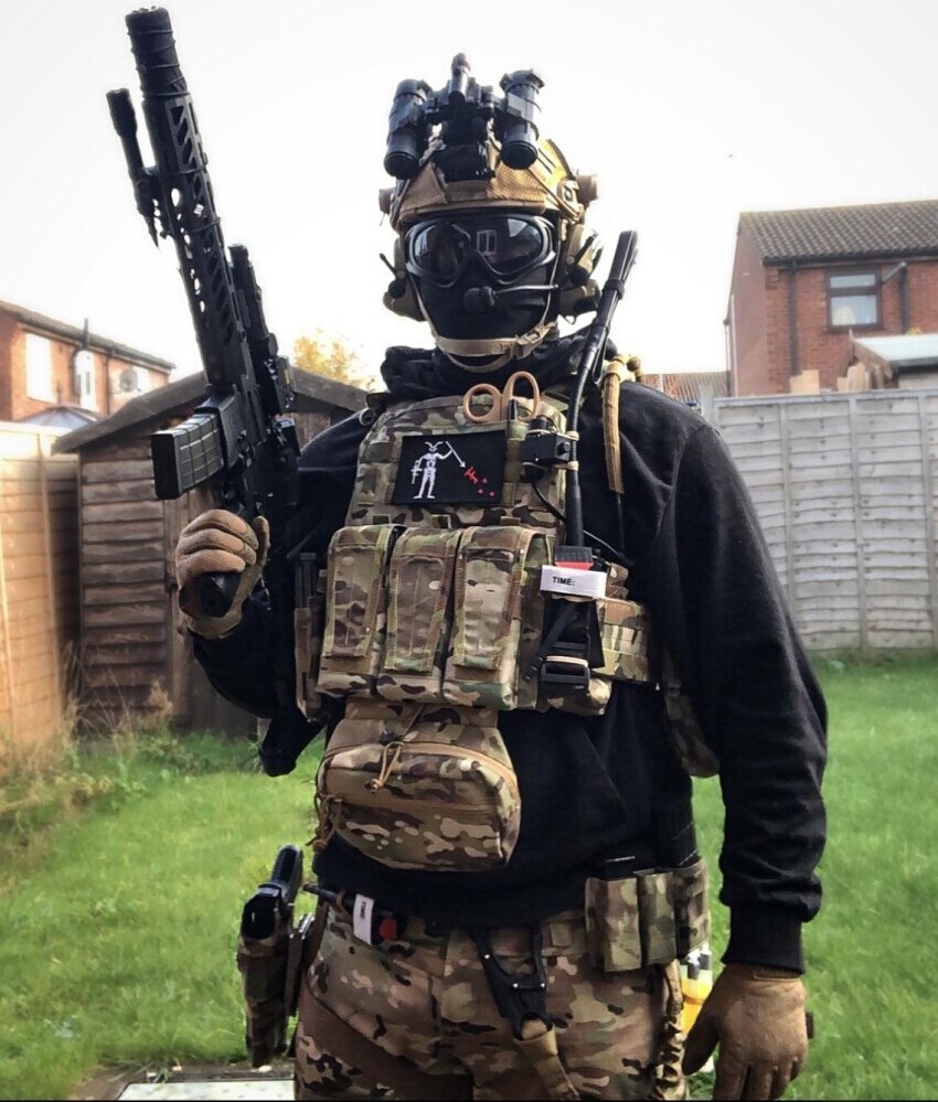 example of a milsim player